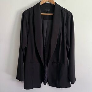 Torrid black Open front Blazer